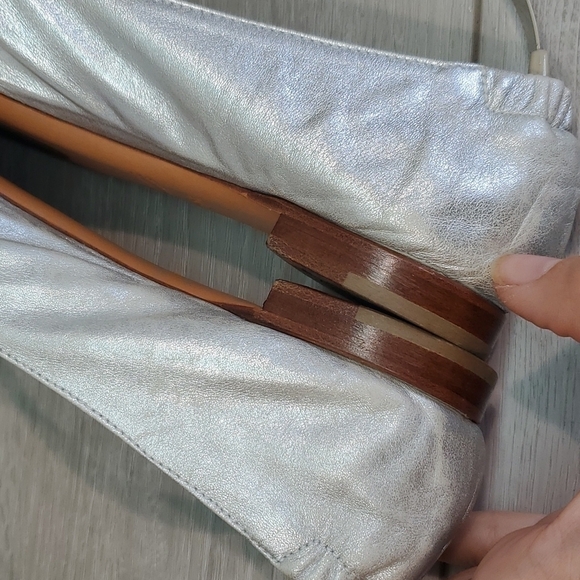 AGL Attilio Guisti Leombruni Womens Luxury Loafer Flats shoes sz 37.5 US 7 5 - Picture 8 of 14